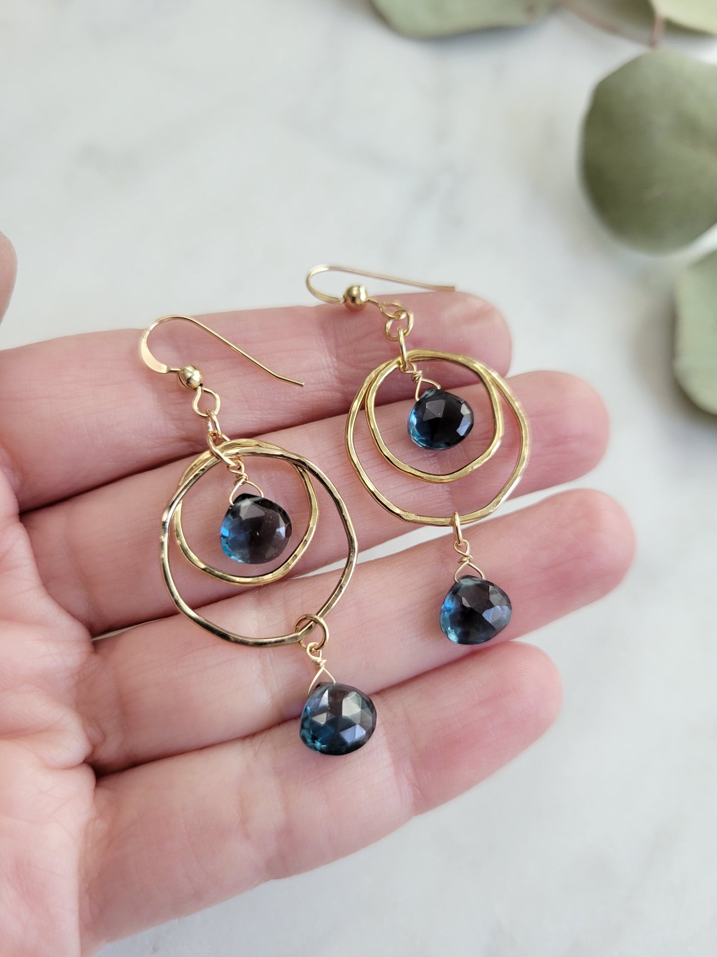 Ocean Wave Earrings
