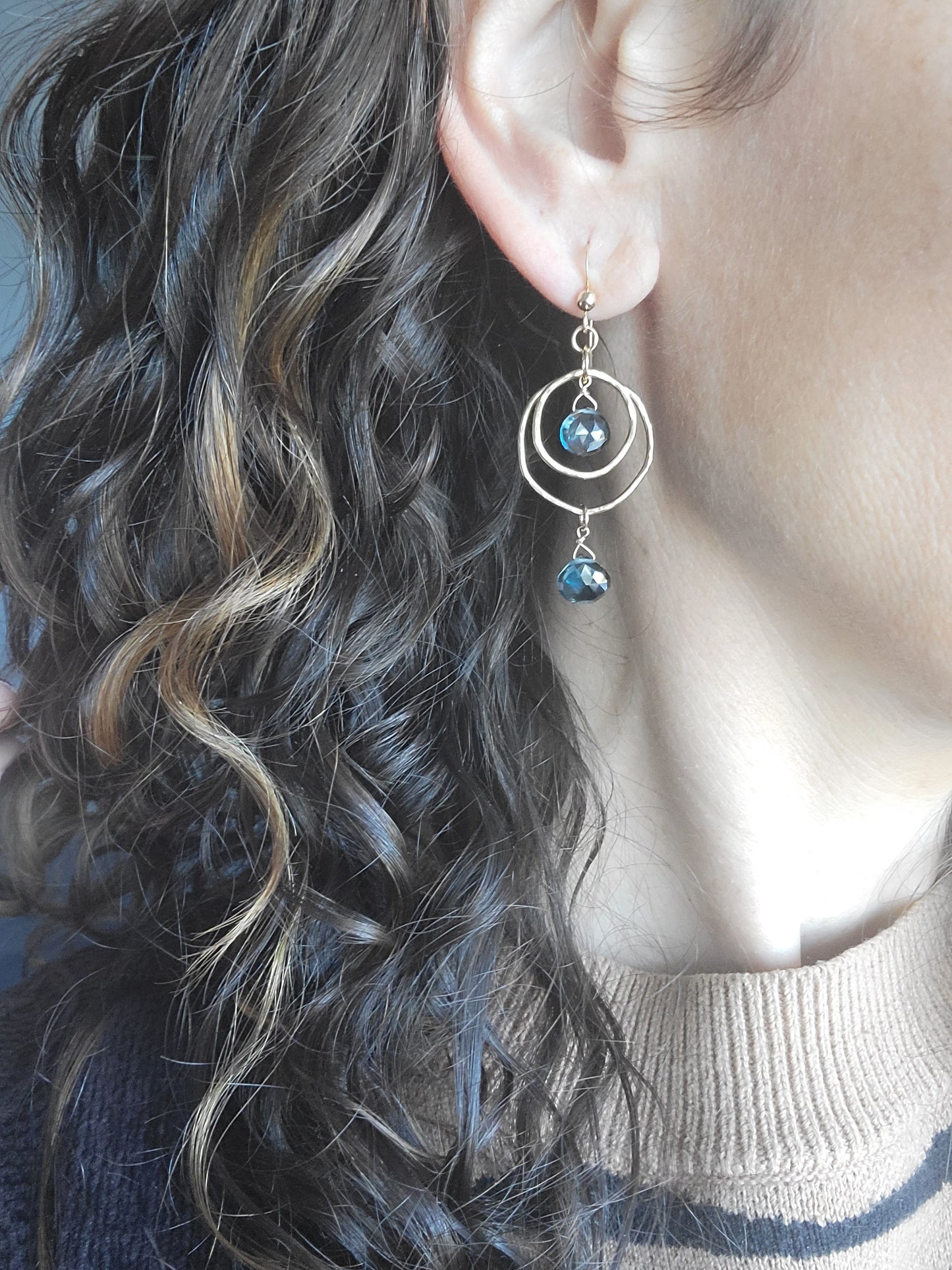 Ocean Wave Earrings
