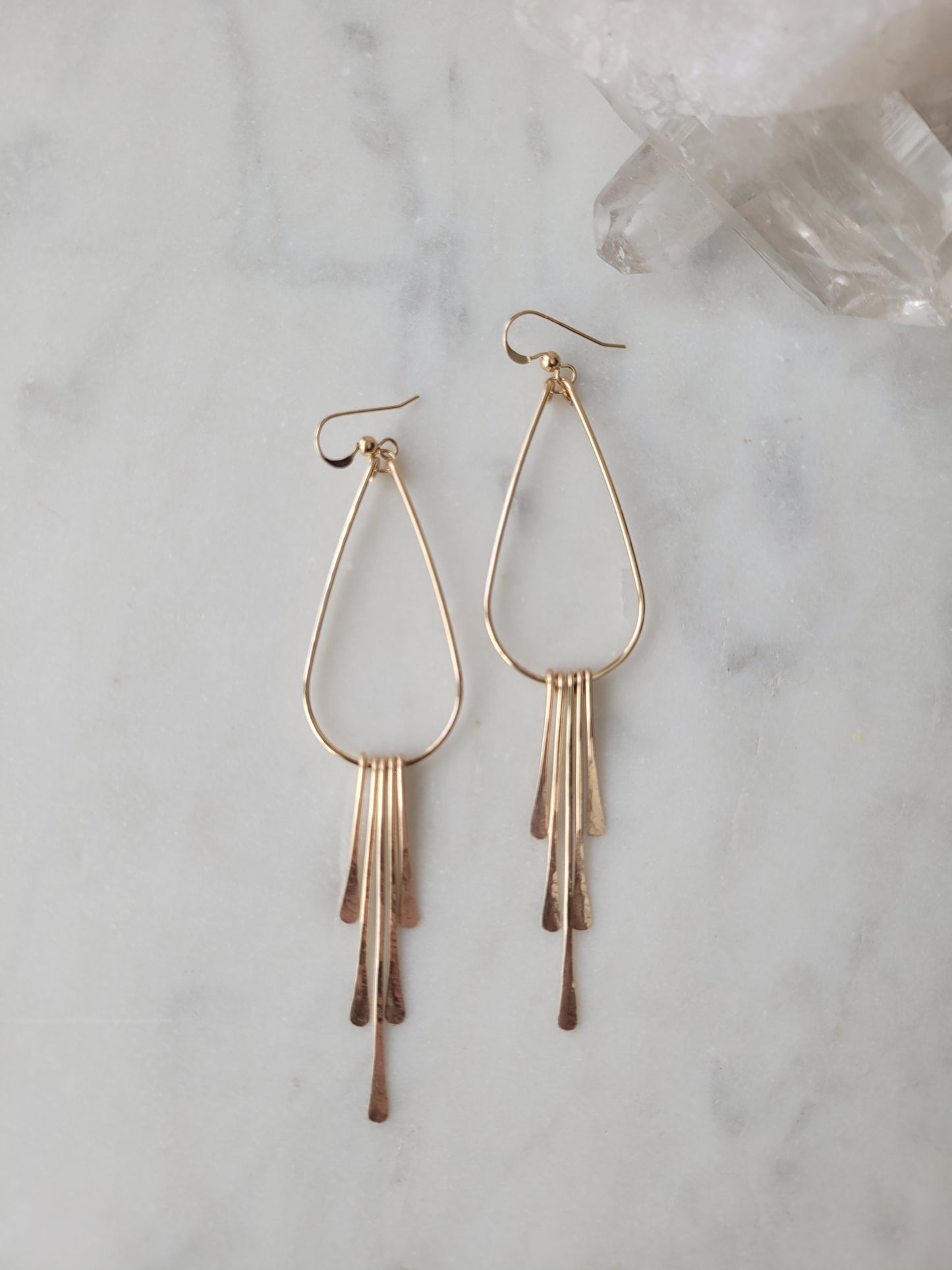 Long Fringe Earrings