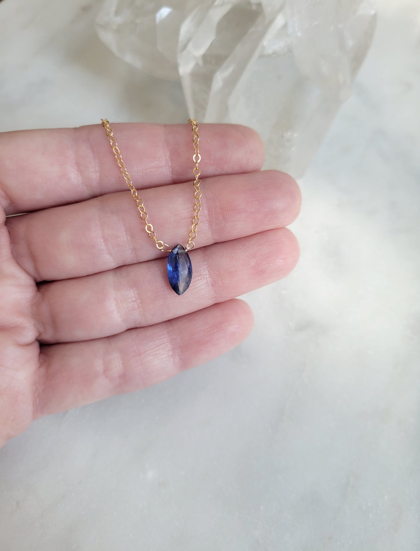 Dainty Kyanite Necklace