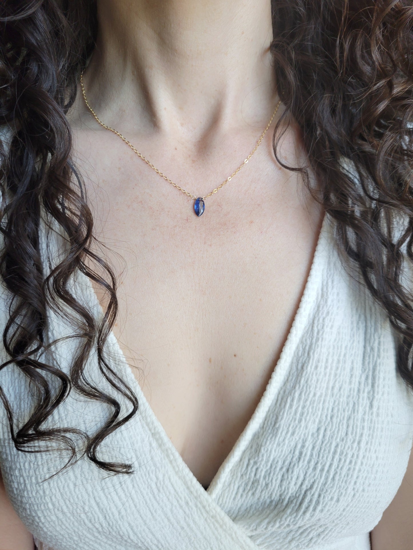 Dainty Kyanite Necklace
