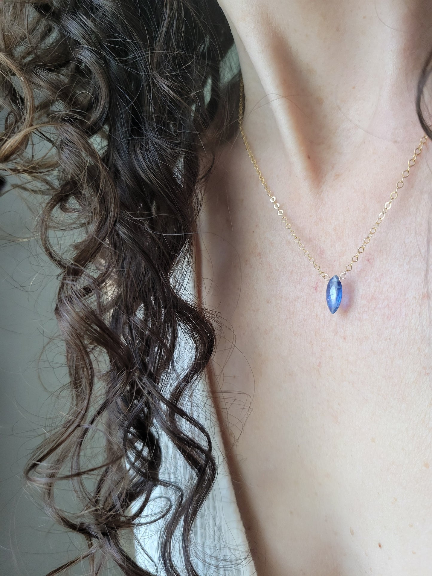 Dainty Kyanite Necklace