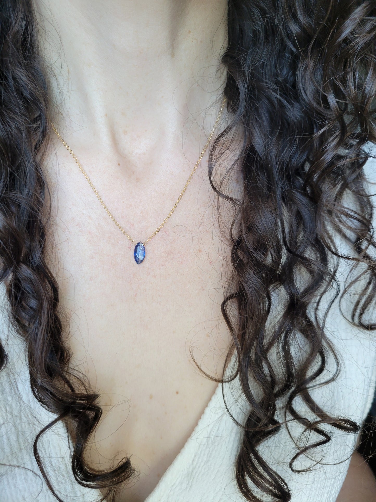 Dainty Kyanite Necklace