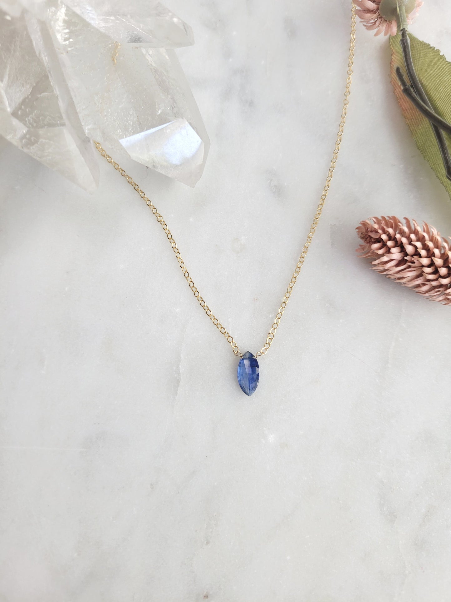 Dainty Kyanite Necklace