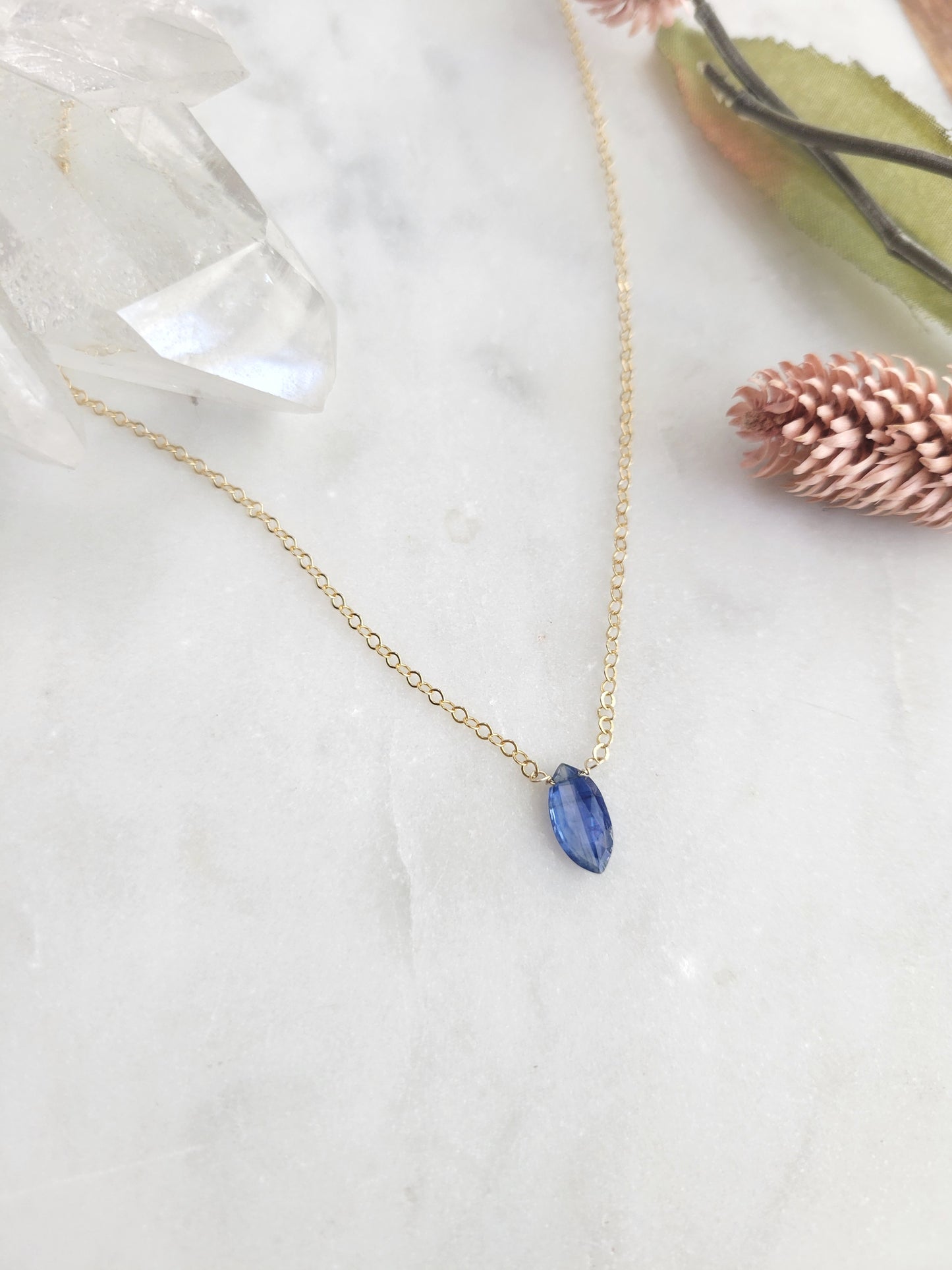 Dainty Kyanite Necklace