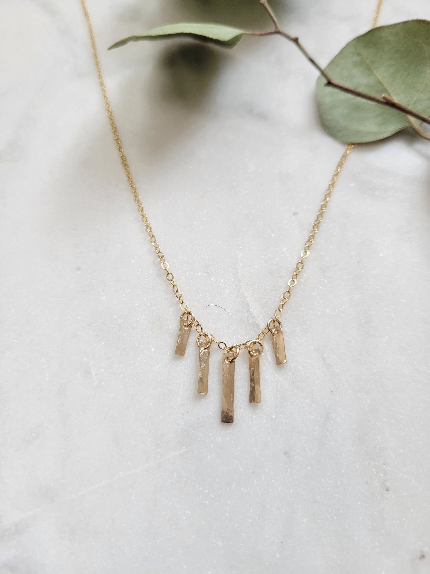 Dainty Fringe Necklace