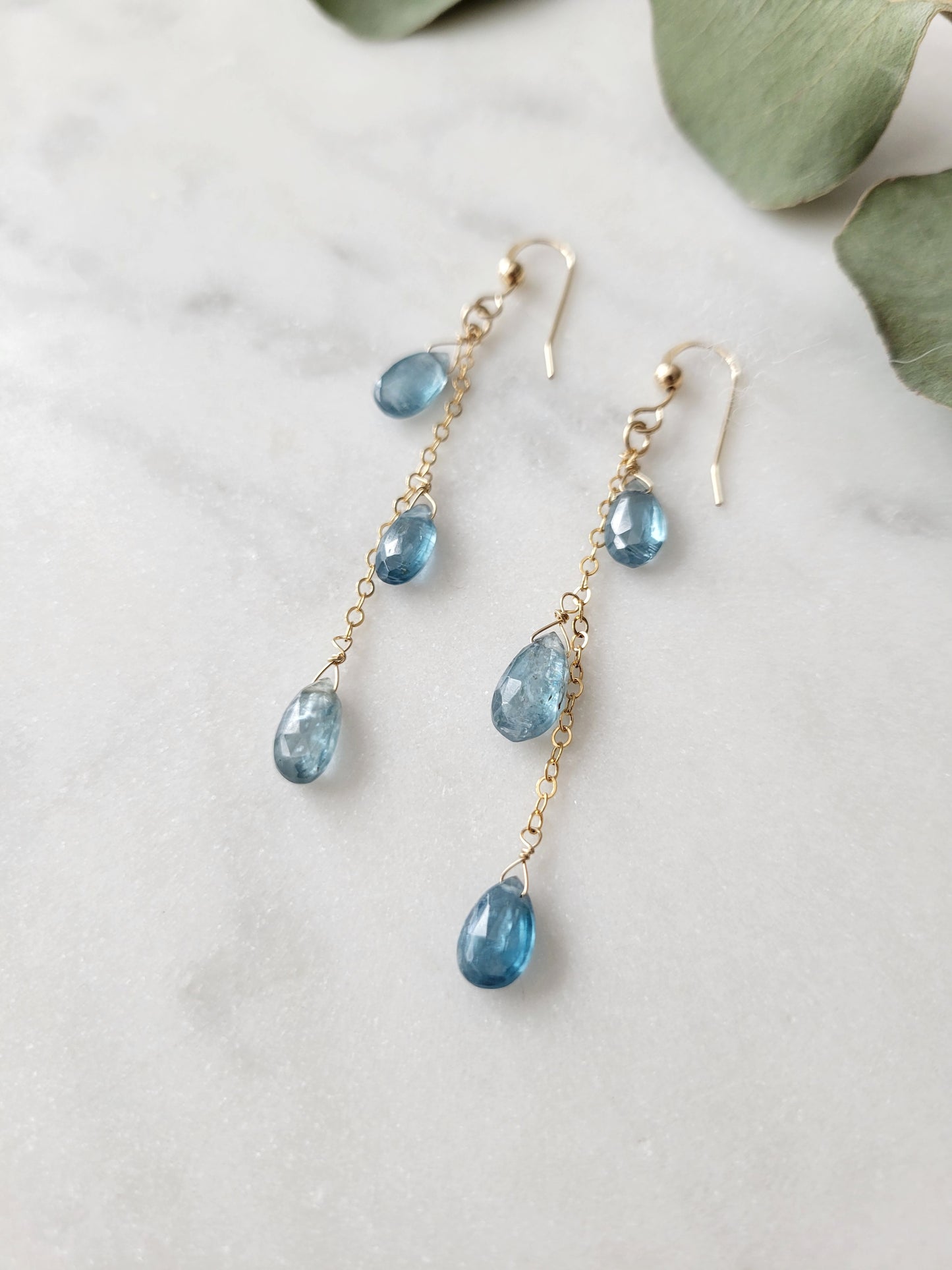 Kyanite Drop Earrings