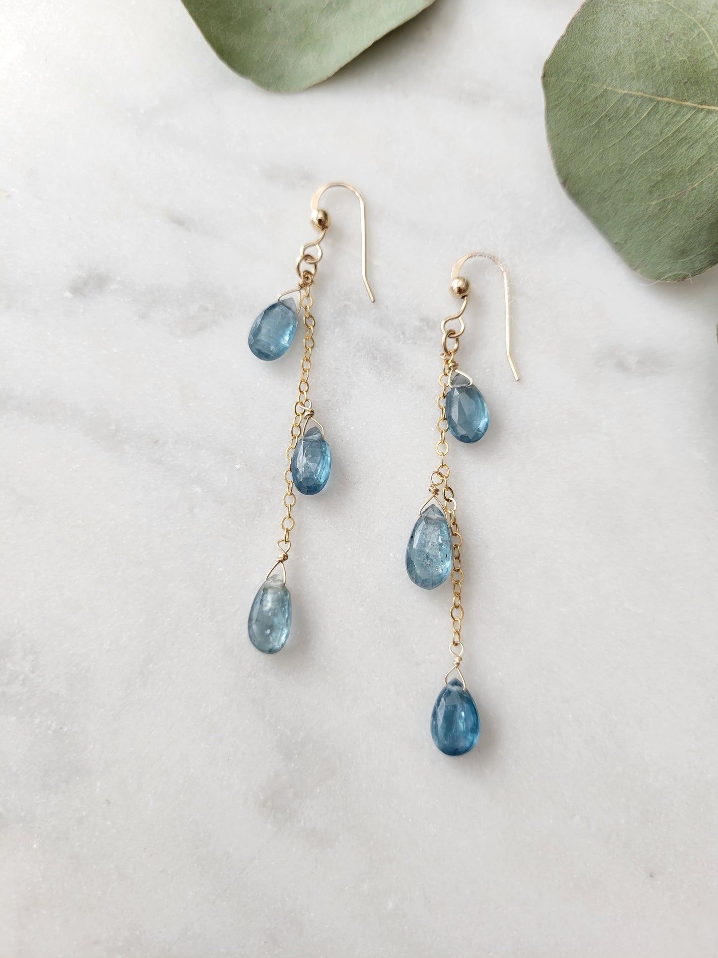 Kyanite Drop Earrings