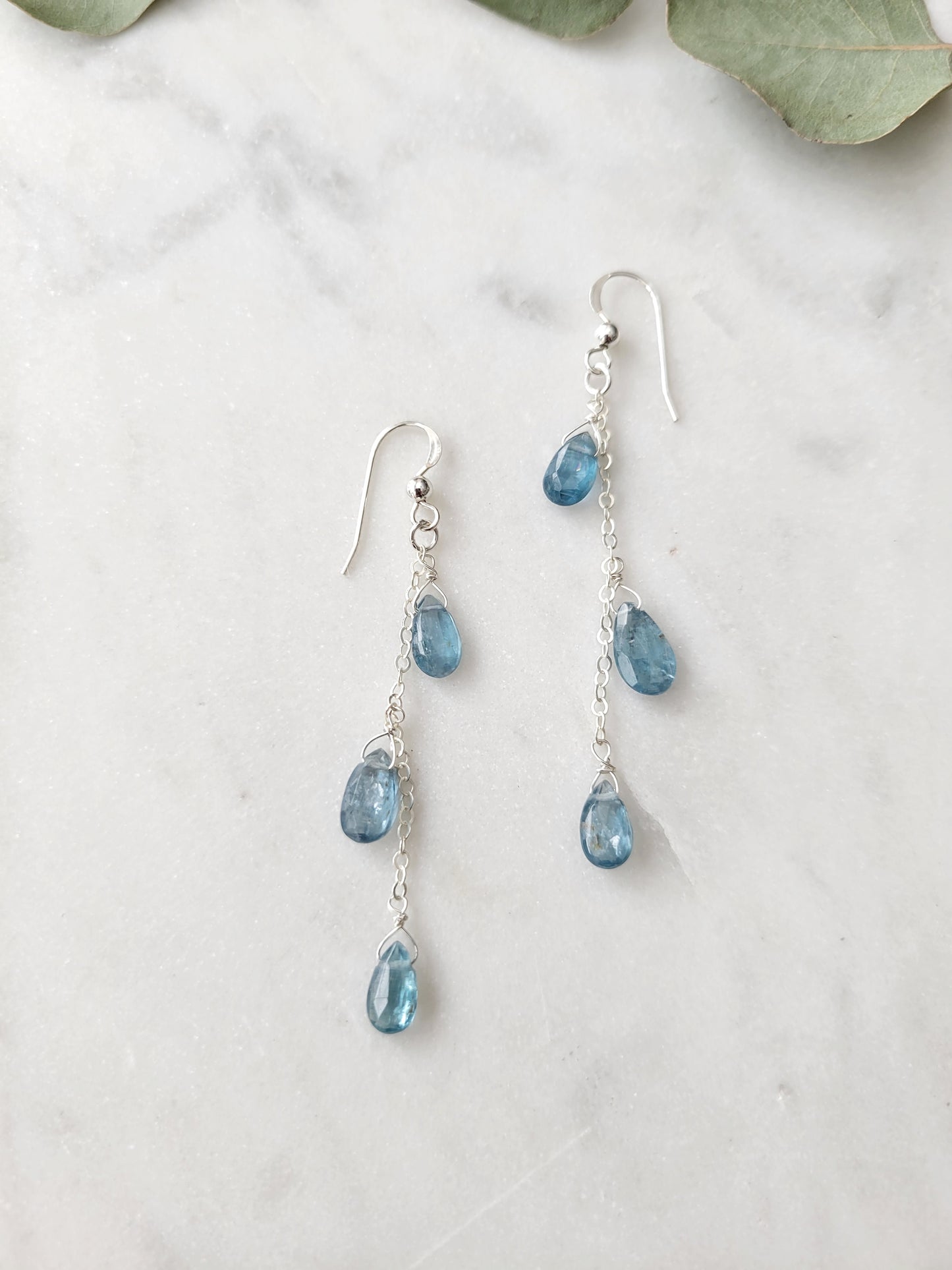 Kyanite Drop Earrings