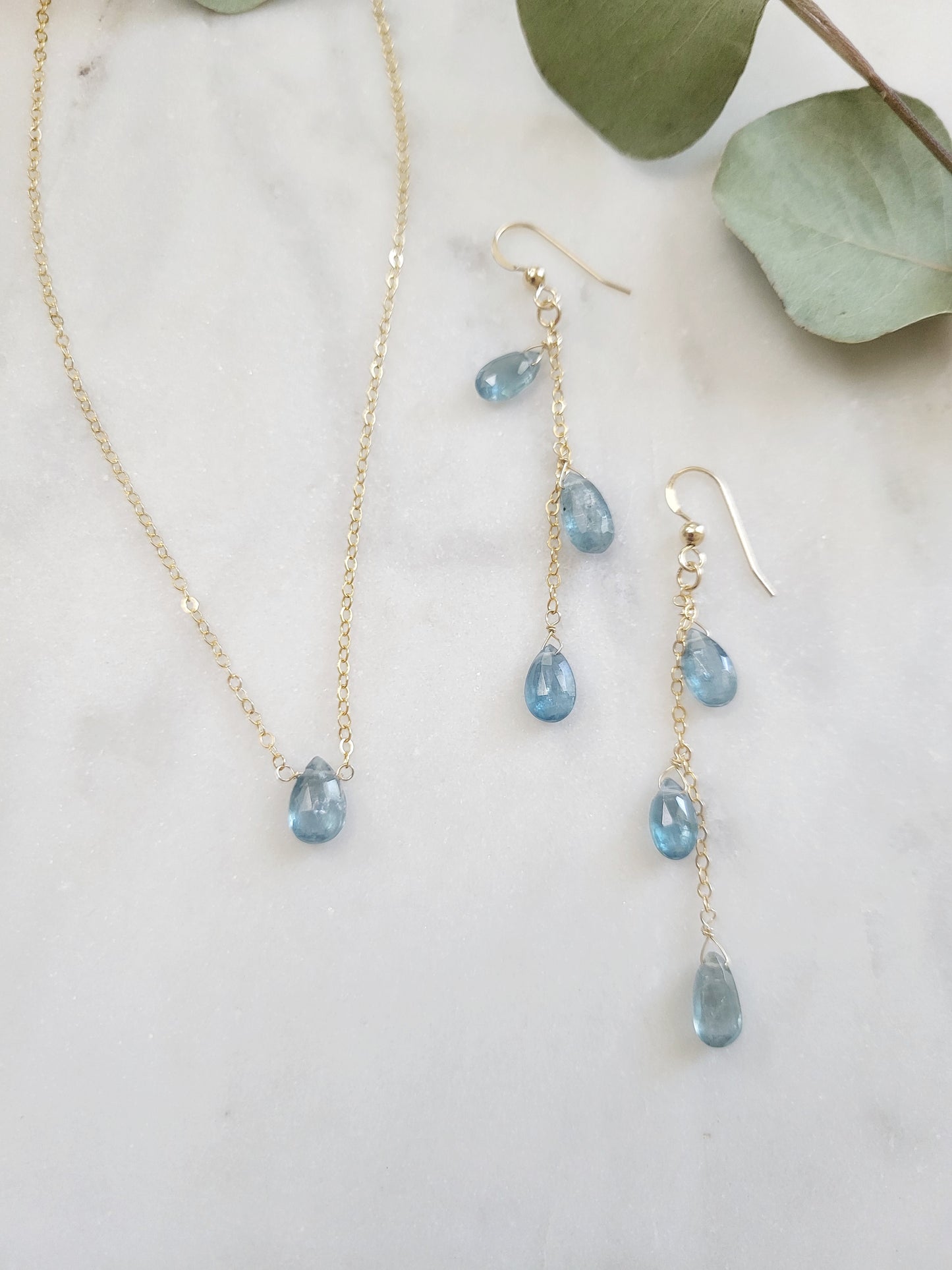 Kyanite Drop Earrings