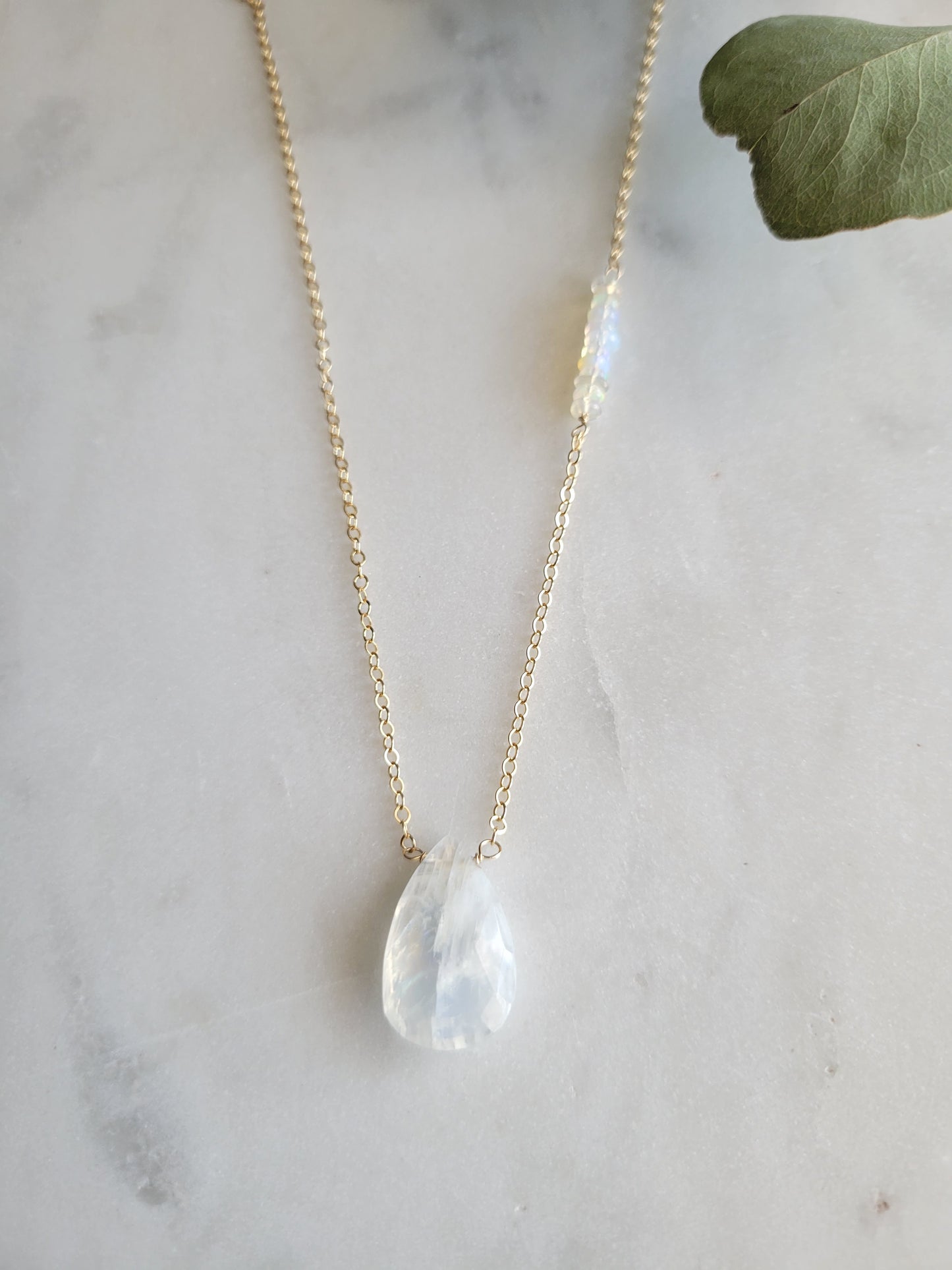 Moonstone Goddess Necklace