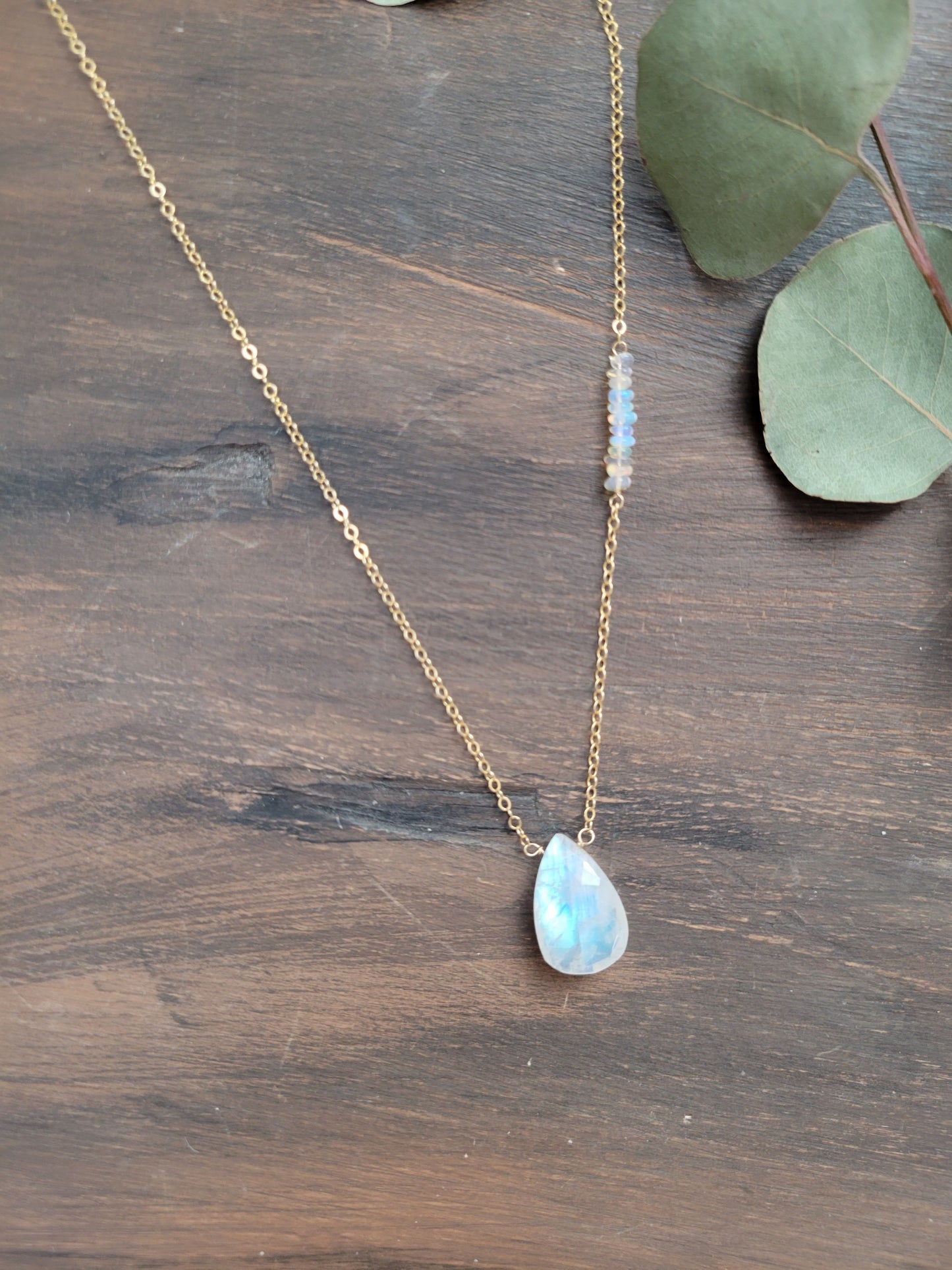 Moonstone Goddess Necklace