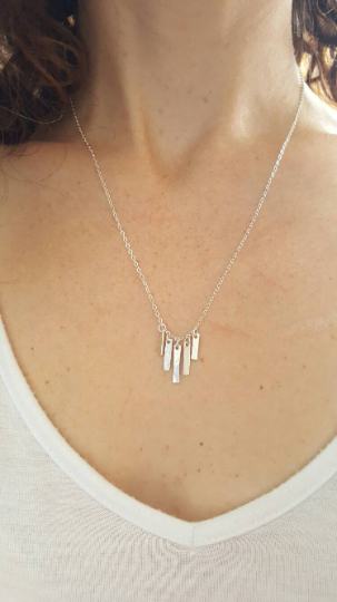 Dainty Fringe Necklace