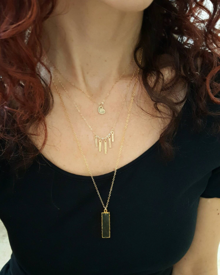 Dainty Fringe Necklace