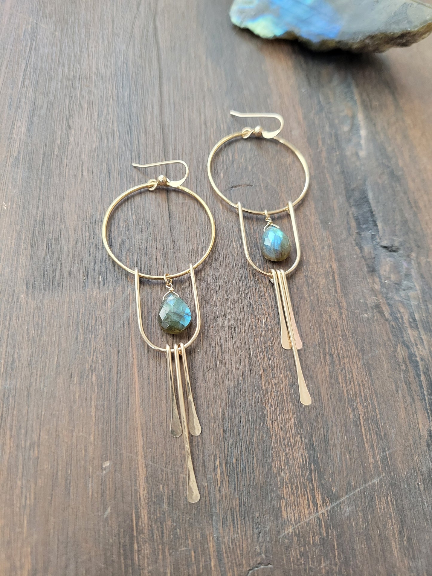Labradorite Solstice Earrings