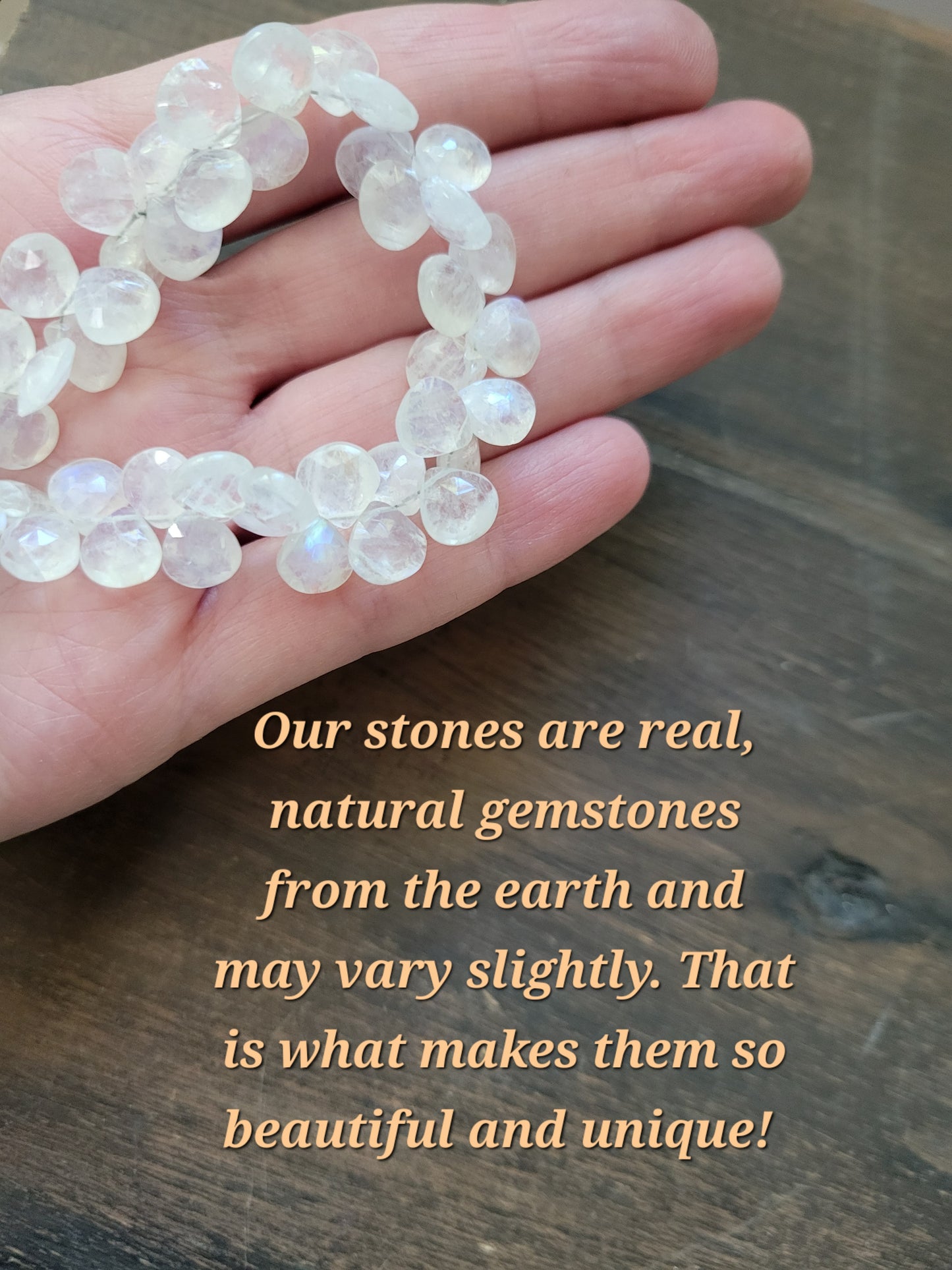 Moonstone Fringe Stud Earrings