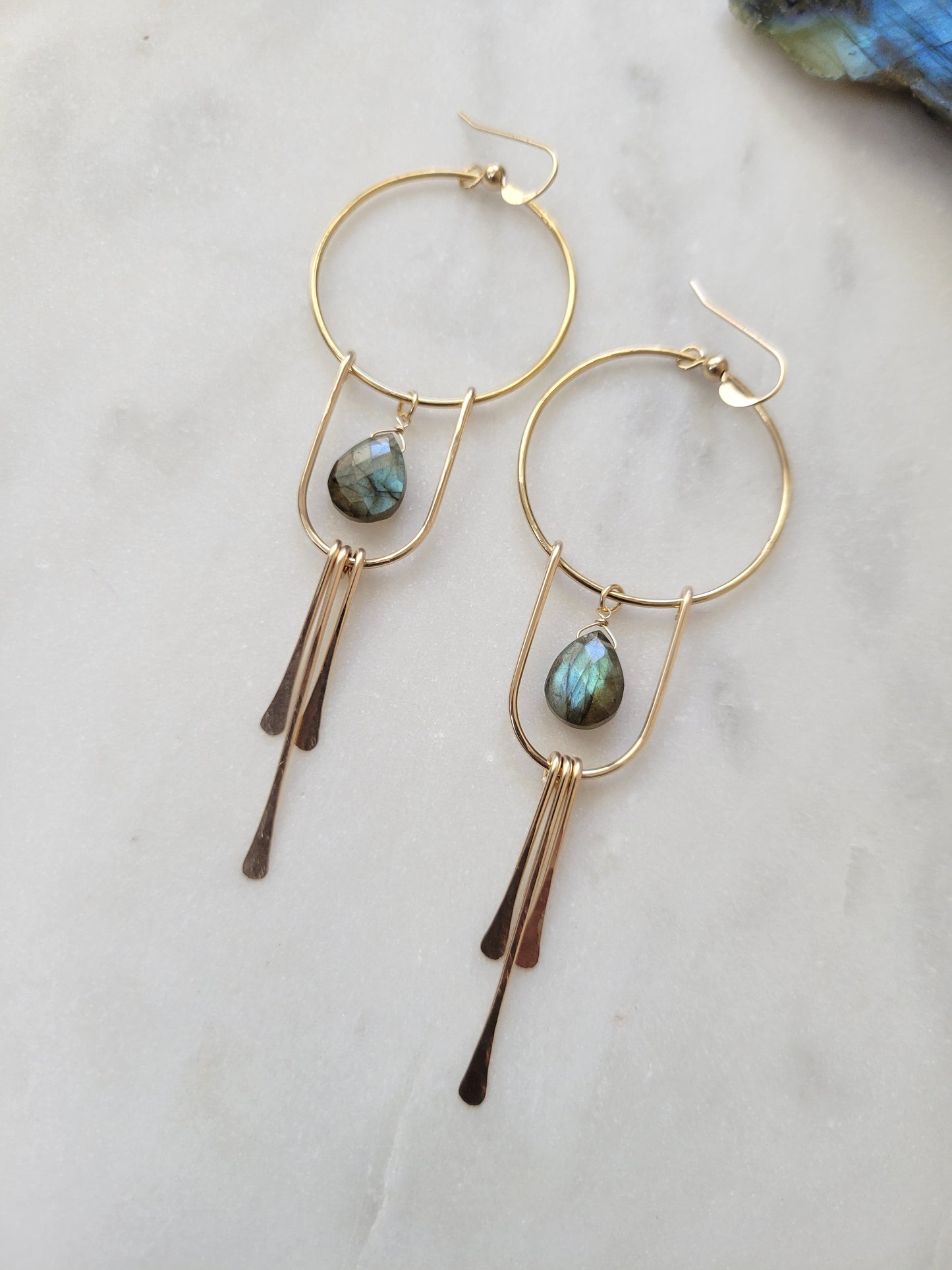 Labradorite Solstice Earrings