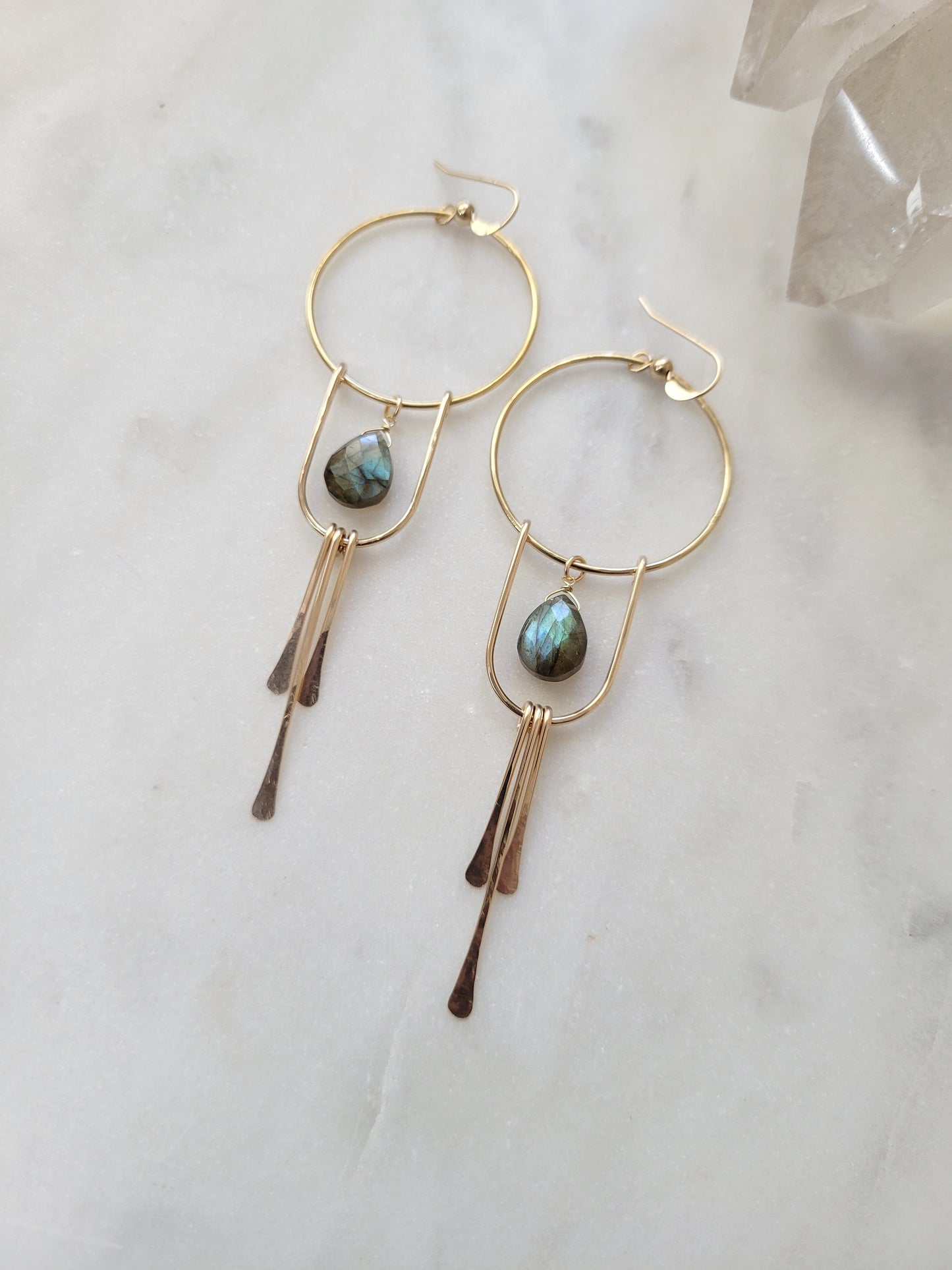 Labradorite Solstice Earrings