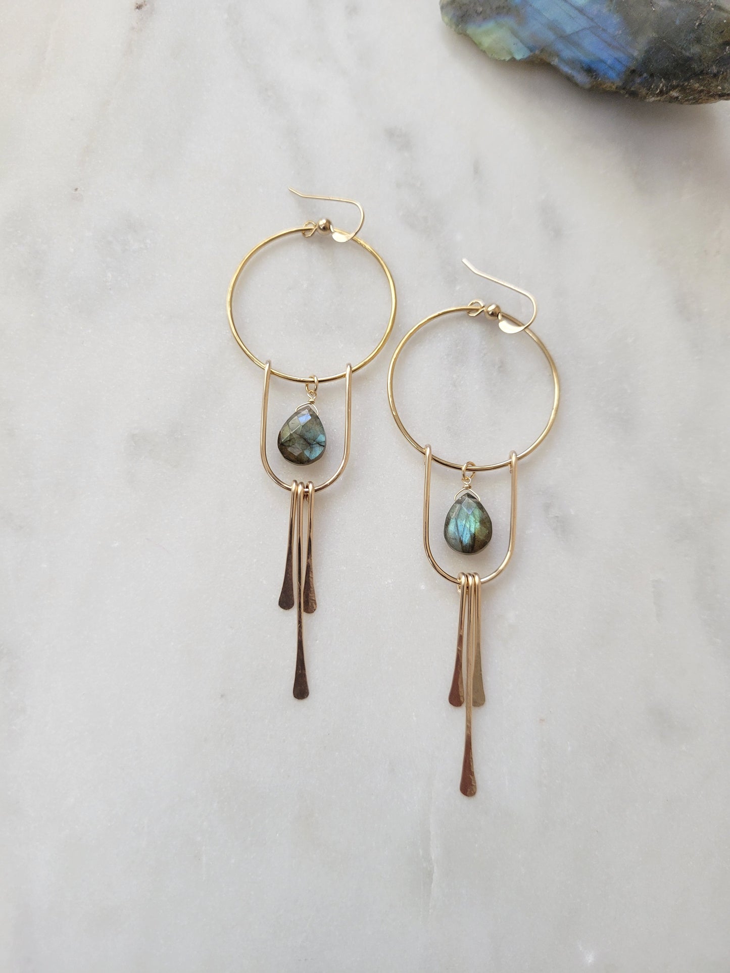 Labradorite Solstice Earrings