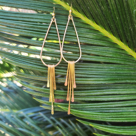 Long Fringe Earrings