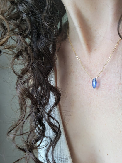 Dainty Kyanite Necklace