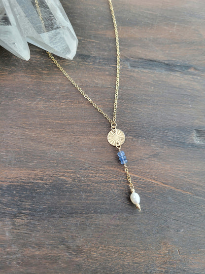 Rays and Waves Necklace