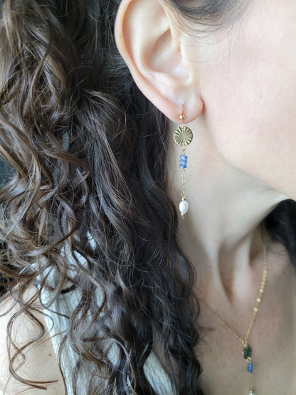 Rays and Waves Earrings