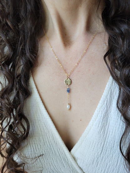 Rays and Waves Necklace