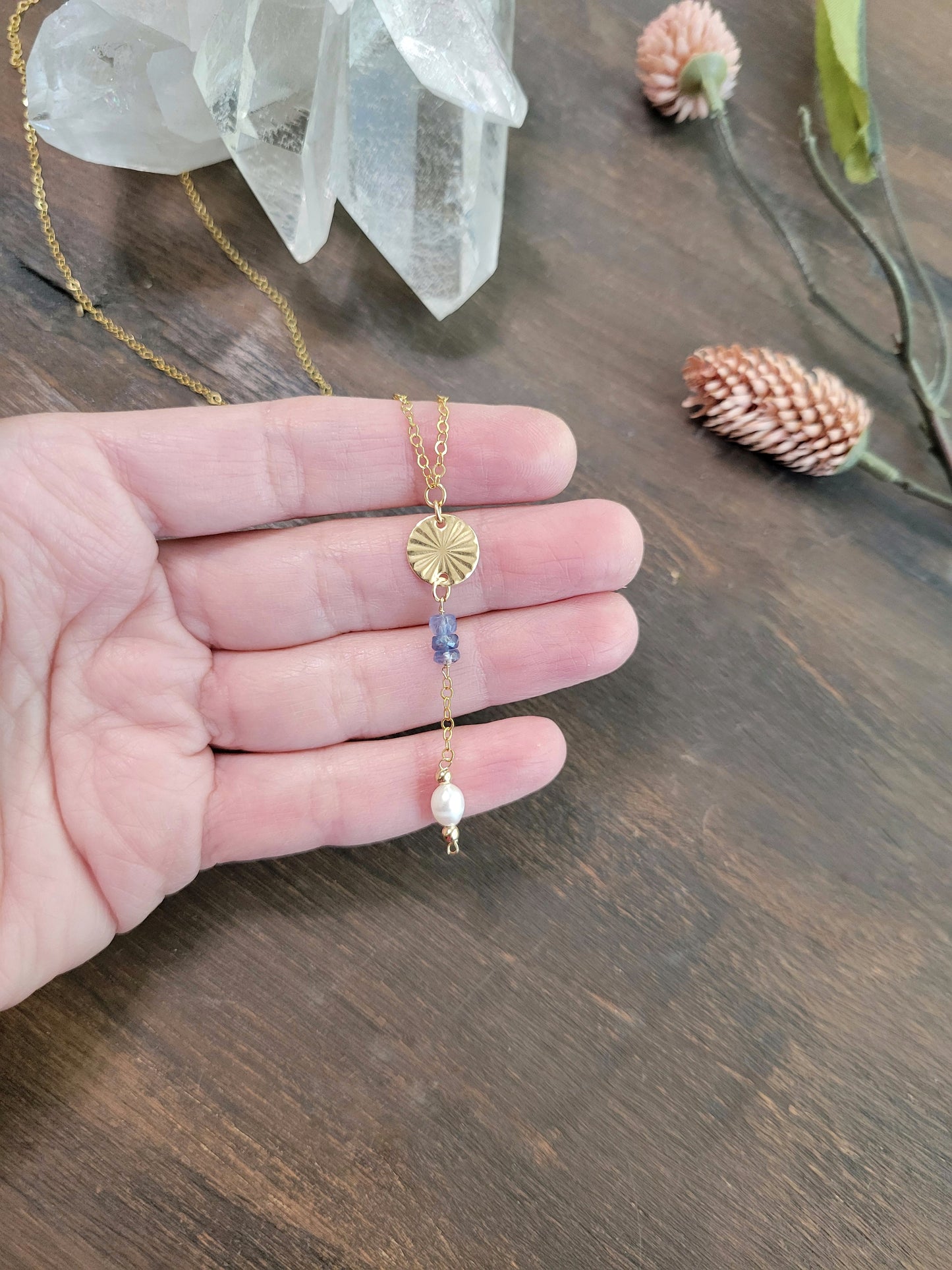 Rays and Waves Necklace