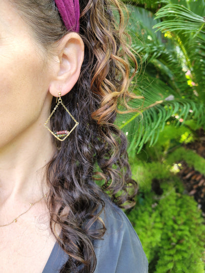 Tourmaline Tropics Earrings