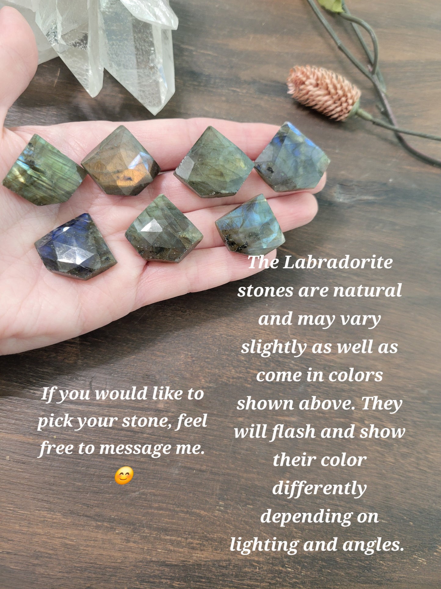 Labradorite Statement Necklace