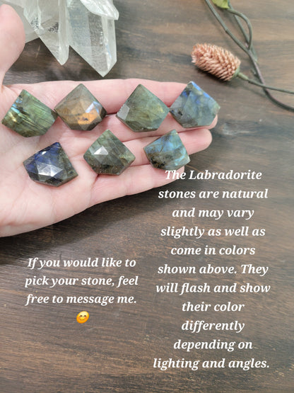 Labradorite Statement Necklace