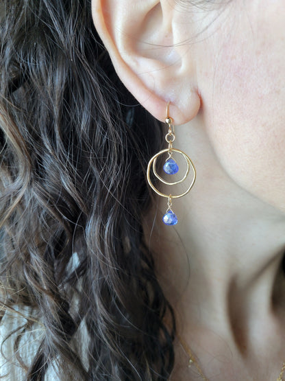 Tanzanite Dangle Earrings