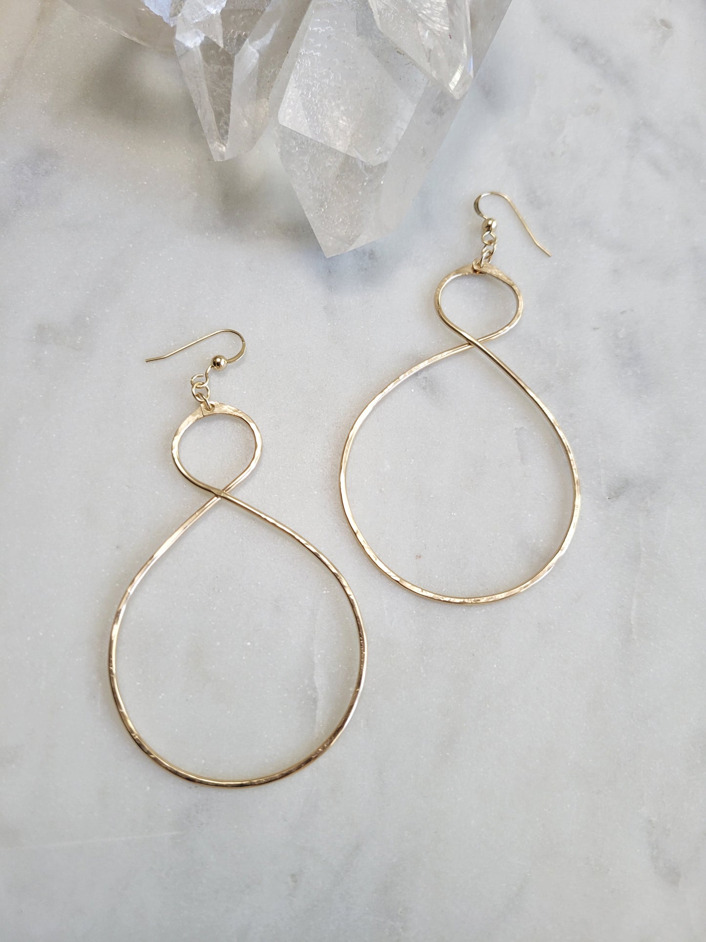 Double Curve Hoop Earrings