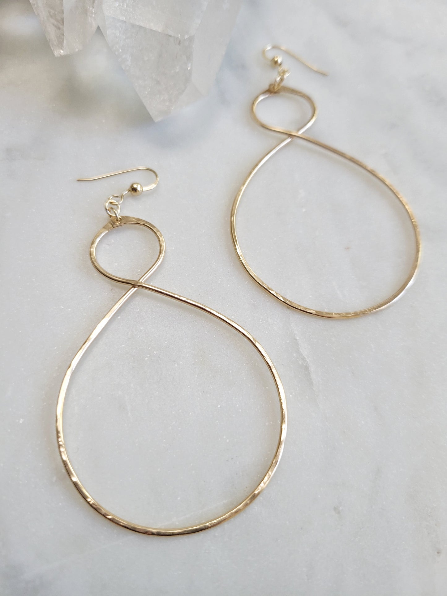 Double Curve Hoop Earrings