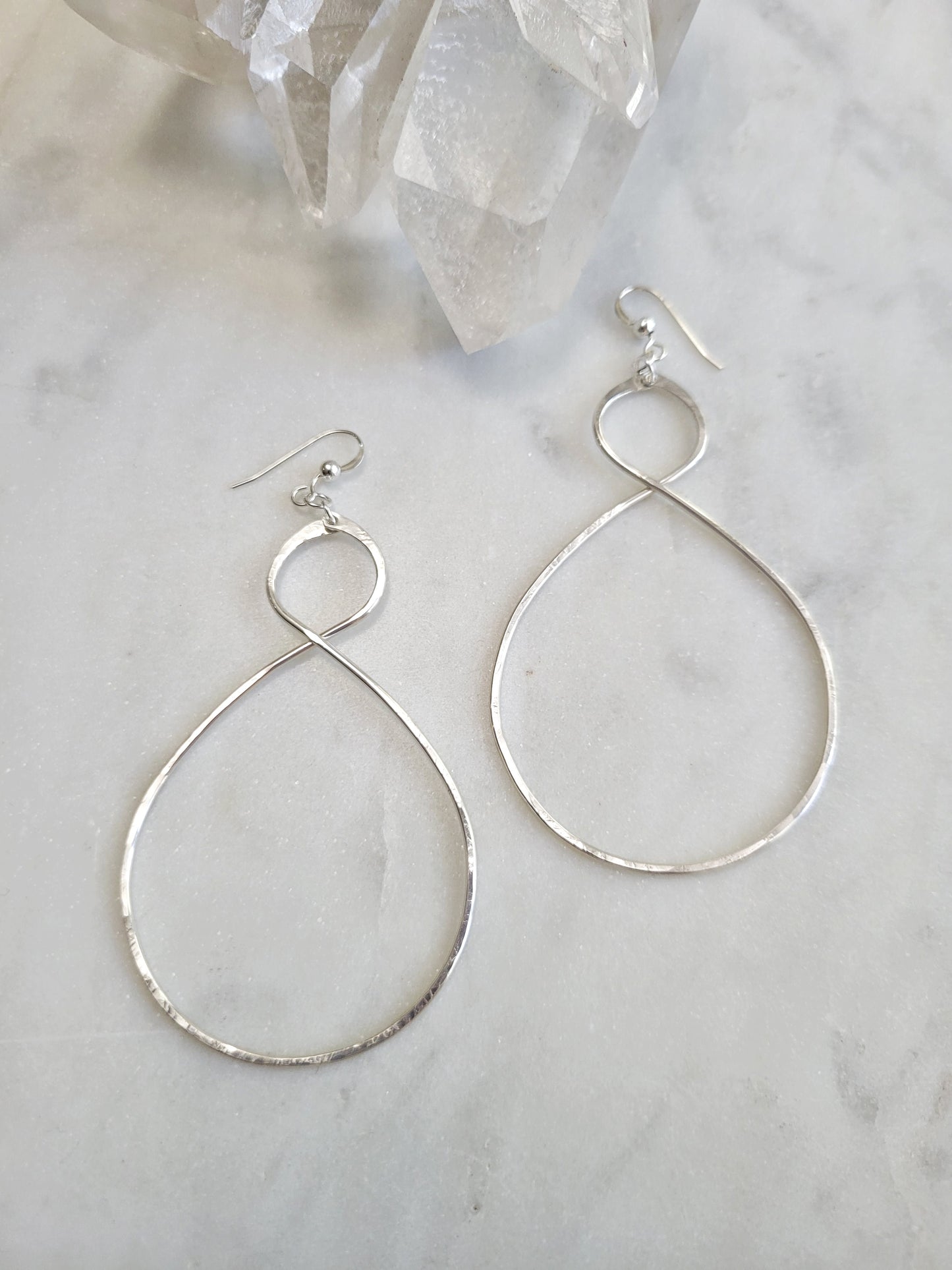 Double Curve Hoop Earrings