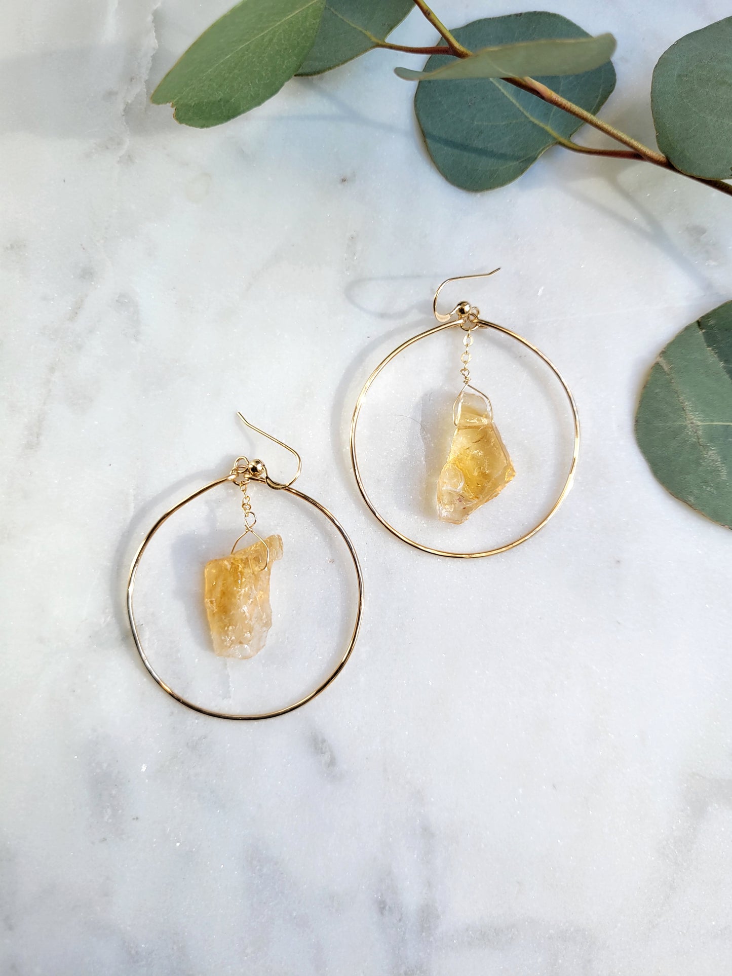 Sunshine Hoop Earrings