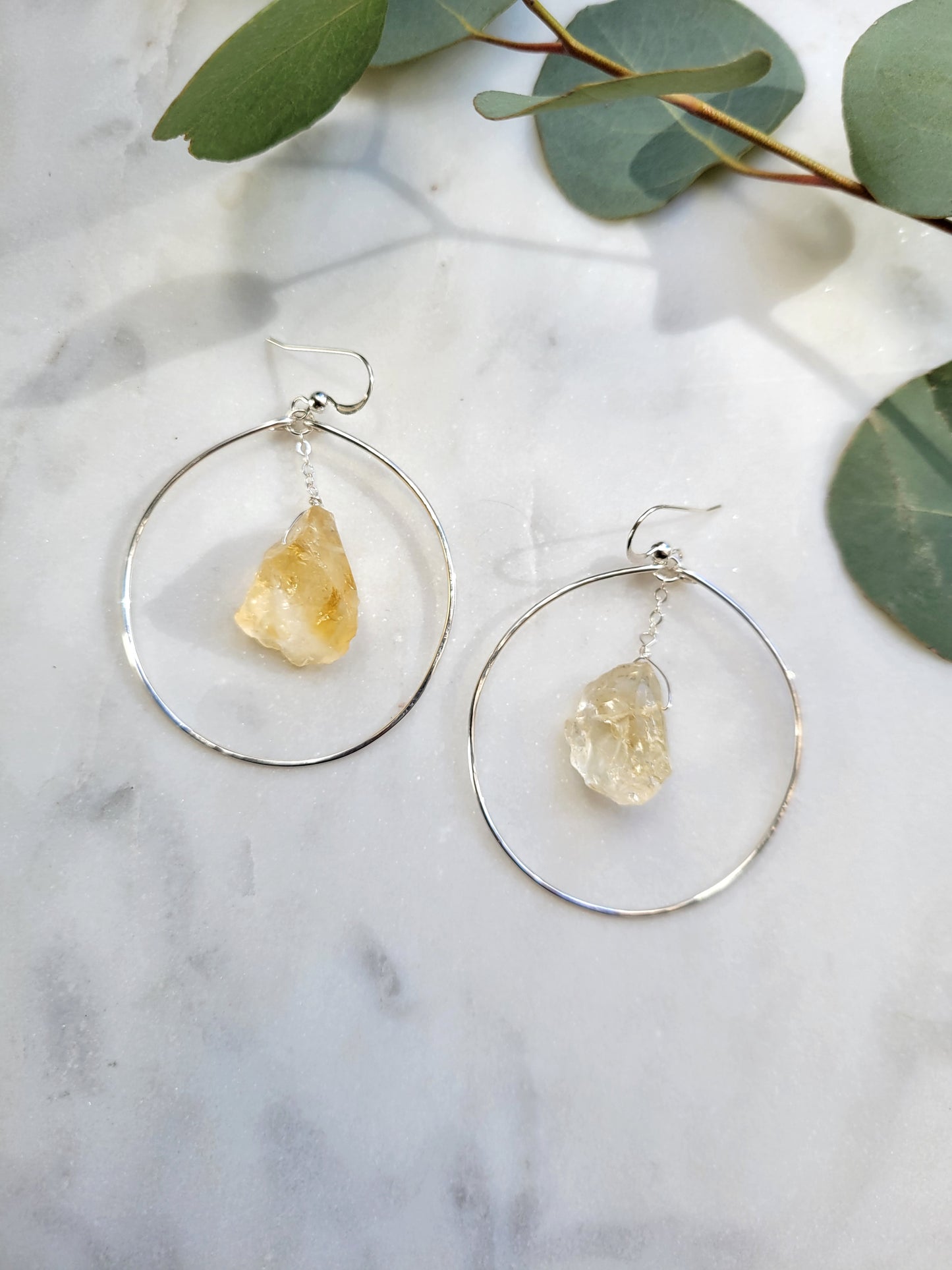 Sunshine Hoop Earrings