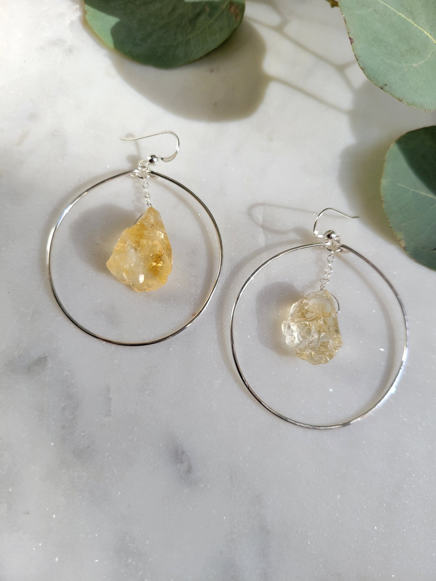 Sunshine Hoop Earrings