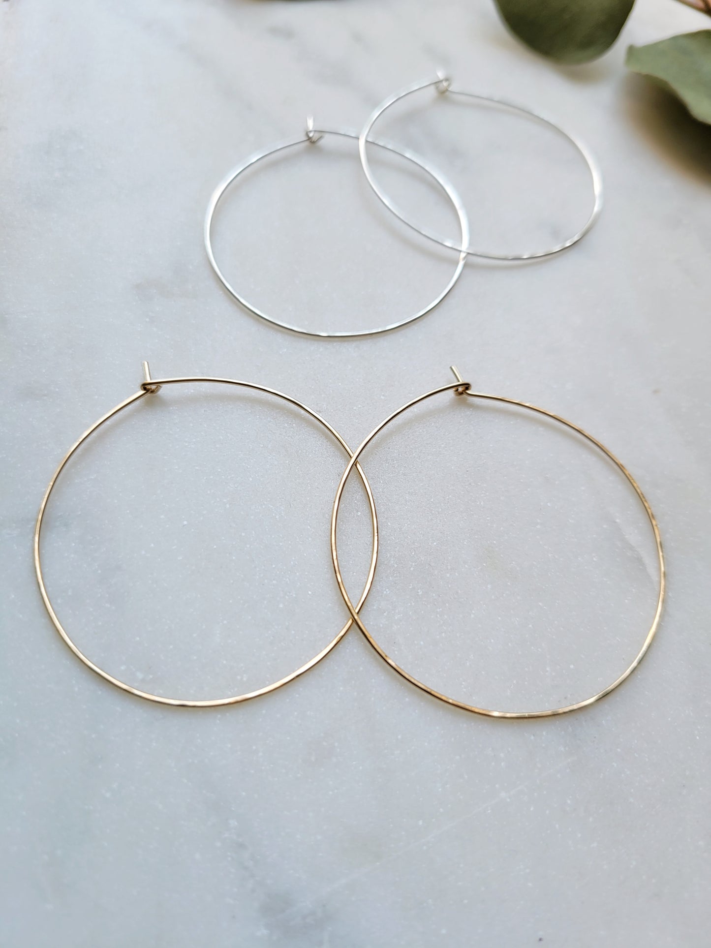 Large Hoop Earrings