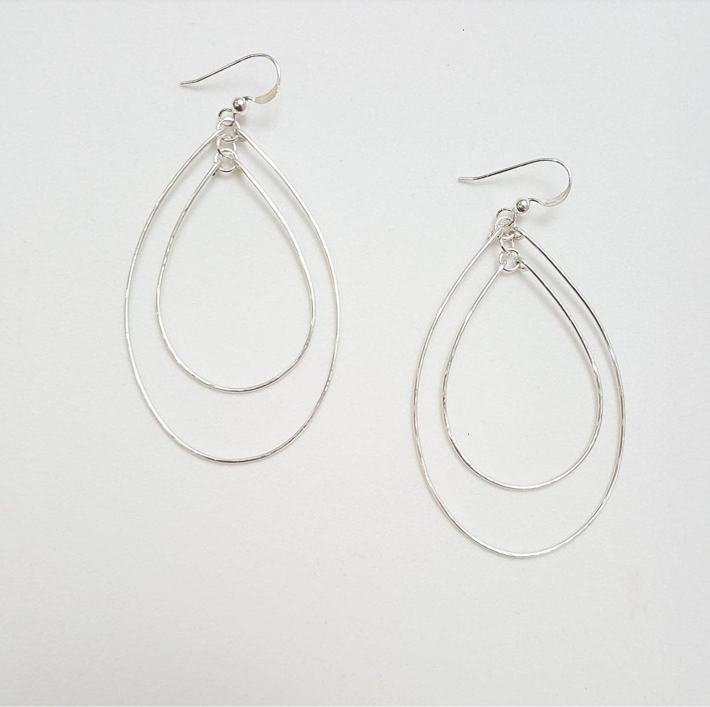 Large Double Oval Earrings